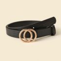 Double Ring Buckle Belt