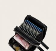 Double Zip Around Purse