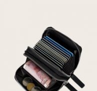 Double Zip Around Purse