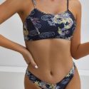 Dragon Print Bikini Swimsuit