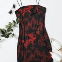 Dragon Print Bodycon Cami Dress