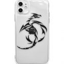 Dragon Print Clear iPhone Case