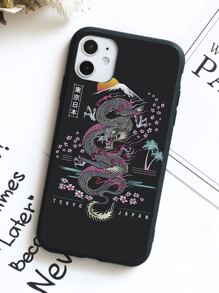 Dragon Print iPhone Case