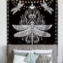 Dragonfly Print Tapestry