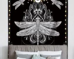 Dragonfly Print Tapestry