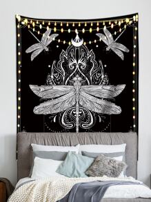 Dragonfly Print Tapestry