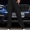 Drawstring High-Rise Joggers