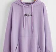 Drop Shoulder Letter Graphic Pouch Pocket Hoodie