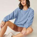 Drop Shoulder Oversized Longline Pullover