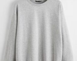 Drop Shoulder Solid Sweatshirt