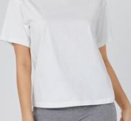 Drop Shoulder Solid Tee