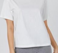 Drop Shoulder Solid Tee