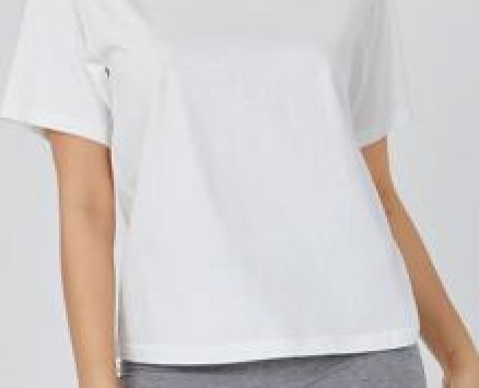 Drop Shoulder Solid Tee