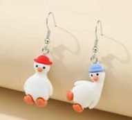 Duck Drop Earrings