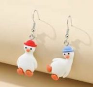 Duck Drop Earrings