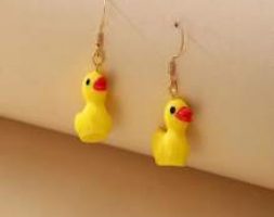 Duck Drop Earrings