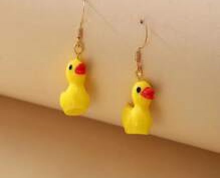Duck Drop Earrings