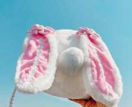 Ear Decor Fluffy Crossbody Bag