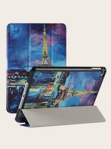 Eiffel Tower Print Foldable iPad Case