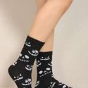 Expression Graphic Crew Socks