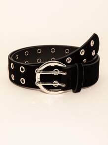 Eyelet Decor Belt