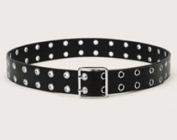 Eyelet Decor Buckle Belt