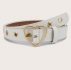 Eyelet Decor Heart Buckle Belt