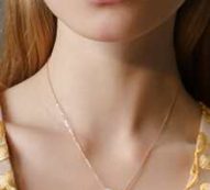Faux Pearl Decor Chain Necklace