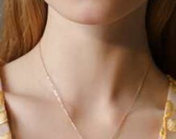 Faux Pearl Decor Chain Necklace