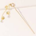 Faux Pearl Decor Hairpin