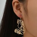 Figure Drop Earrings