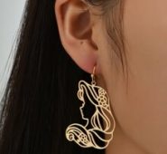 Figure Drop Earrings