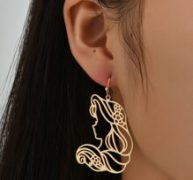 Figure Drop Earrings