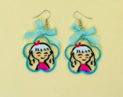 Figure Drop Earrings