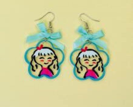 Figure Drop Earrings