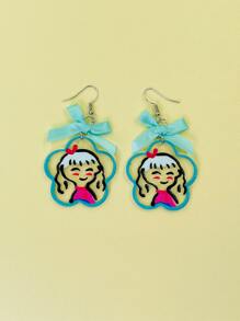 Figure Drop Earrings