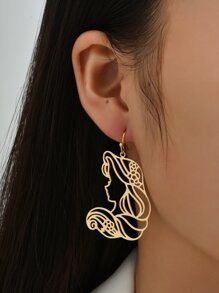 Figure Drop Earrings