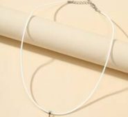 Flag Heart Charm Necklace