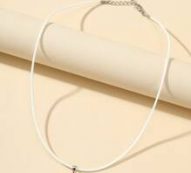 Flag Heart Charm Necklace