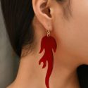 Flame Drop Earrings