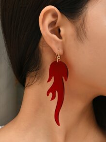 Flame Drop Earrings