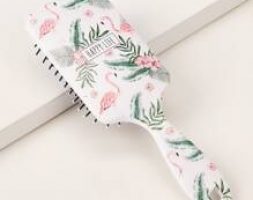 Flamingo Pattern Hair Comb