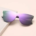 Flat Top Shield Sunglasses