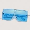 Flat Top Shield Sunglasses