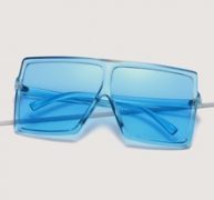 Flat Top Shield Sunglasses