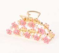 Floral Decor Hair Claw