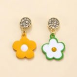 Floral Drop Earrings