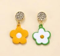 Floral Drop Earrings