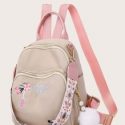 Floral Embroidery Backpack