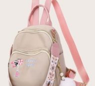 Floral Embroidery Backpack